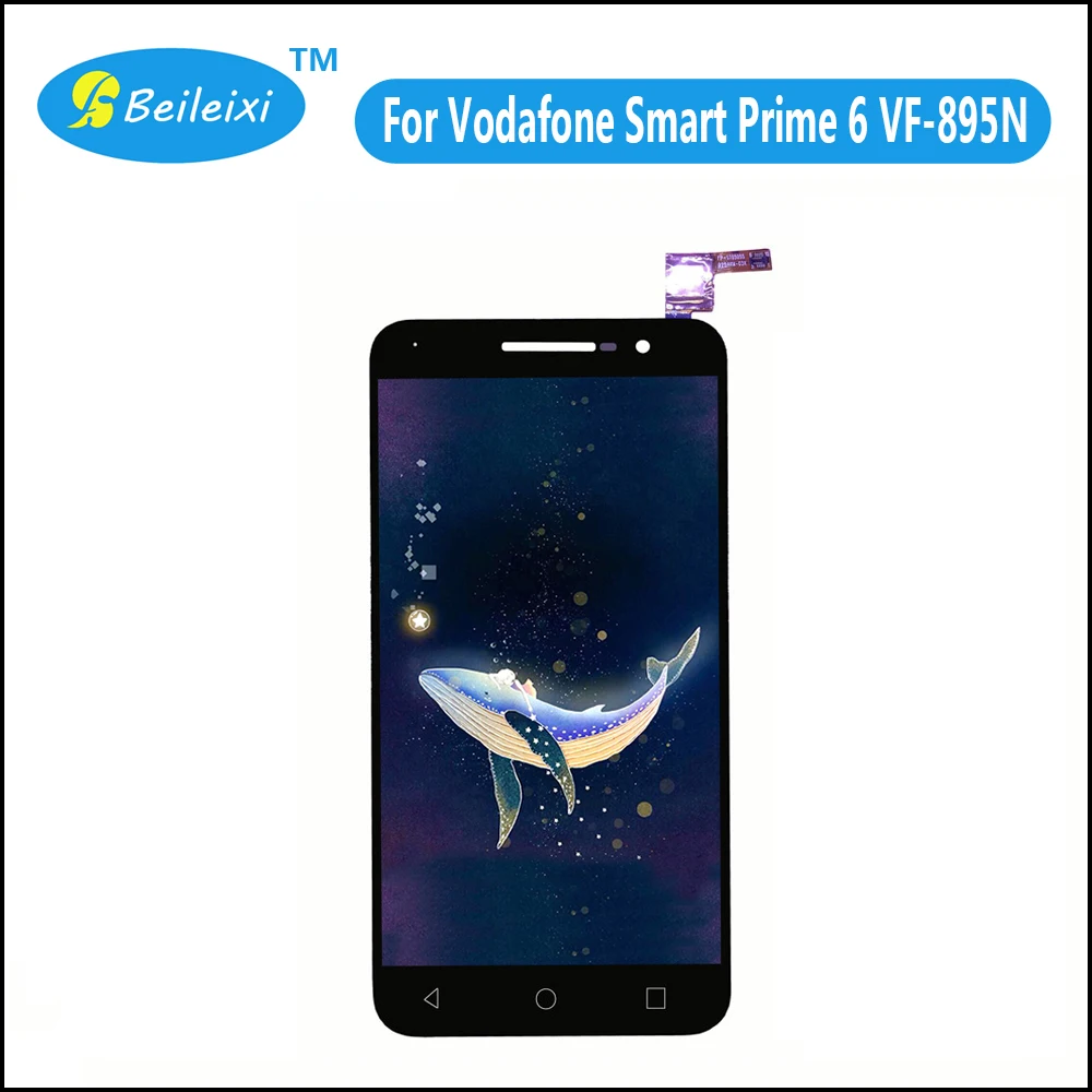 ЖК дисплей кодирующий преобразователь сенсорного экрана в сборе для Vodafone Smart Prime 6