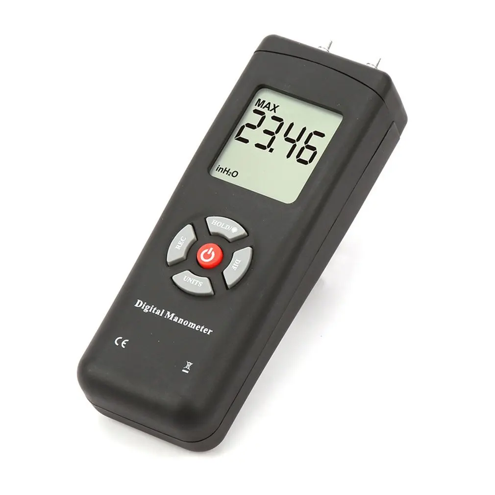 New Arrive TL-100 Digital Manometer Air Pressure Meter Handheld Gauges U-type Differential | Инструменты