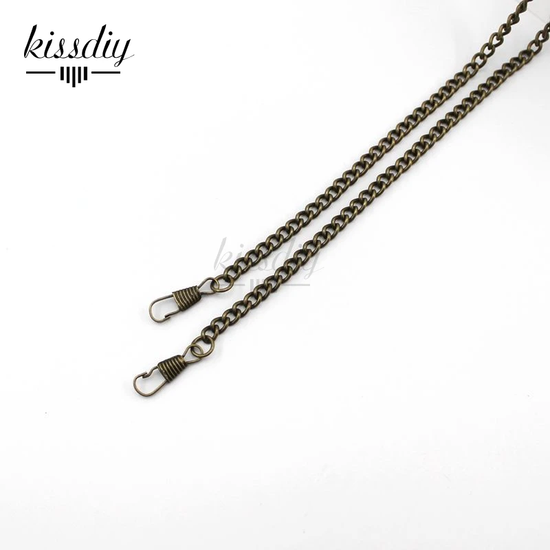 20 шт./лот 120 см DIY Серебряный металлический кошелек рамка цепи ремни сумка швейная