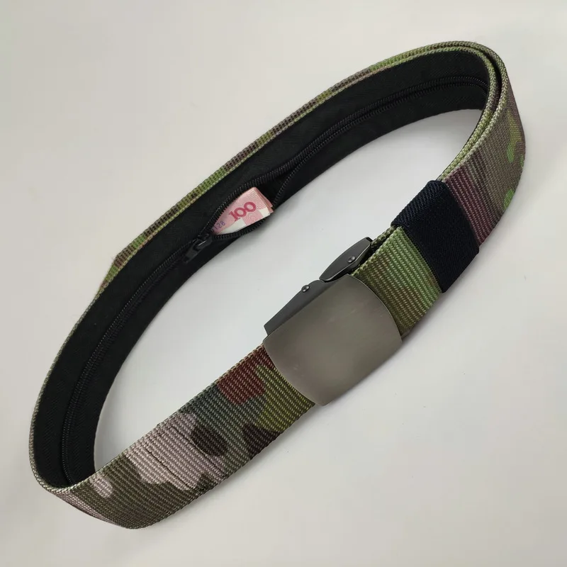 Мужской нейлоновый скрытый кошелек с камуфляжным узором уличный Тактический 38