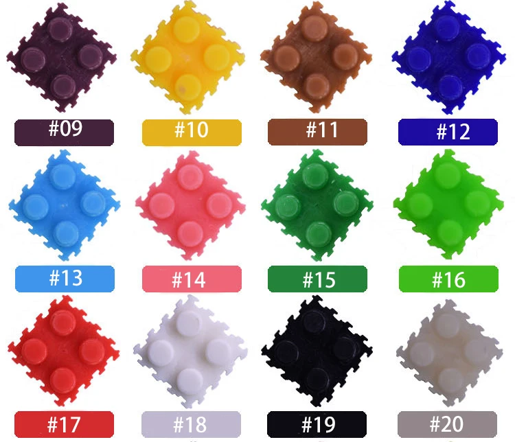 Imebaby500 шт. Детский конструктор пазл сделай сам|Блочные конструкторы| |