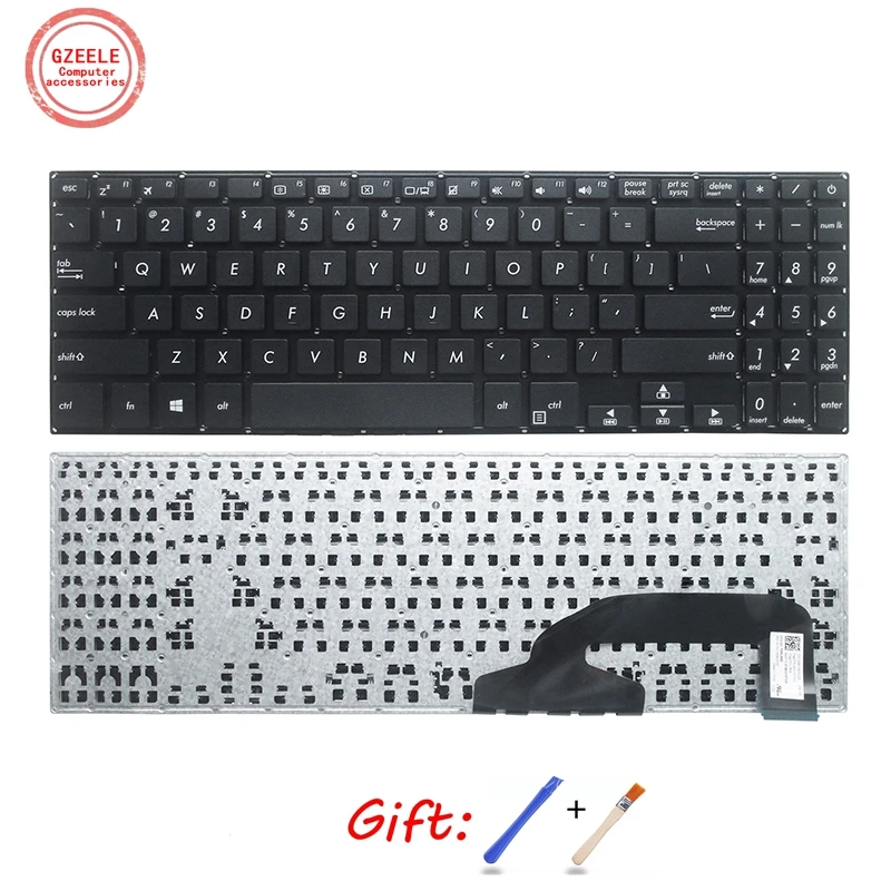 Клавиатура для ноутбука Asus X507 новая английская клавиатура X507MA X507U X507UA X507UB X570 A570