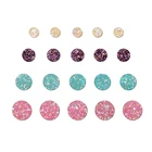 Новый Круглый соединитель для серег, деревянный штамп для скрапбукинга C2976, штампы разных размеров, совместимы с большинством высекальных машин