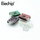 Запчасти для 3D-принтера A4988 DRV8825, модуль драйвера с радиатором, Ramps для SKR V1.3 1,4 GTR V1.0 RAMPS