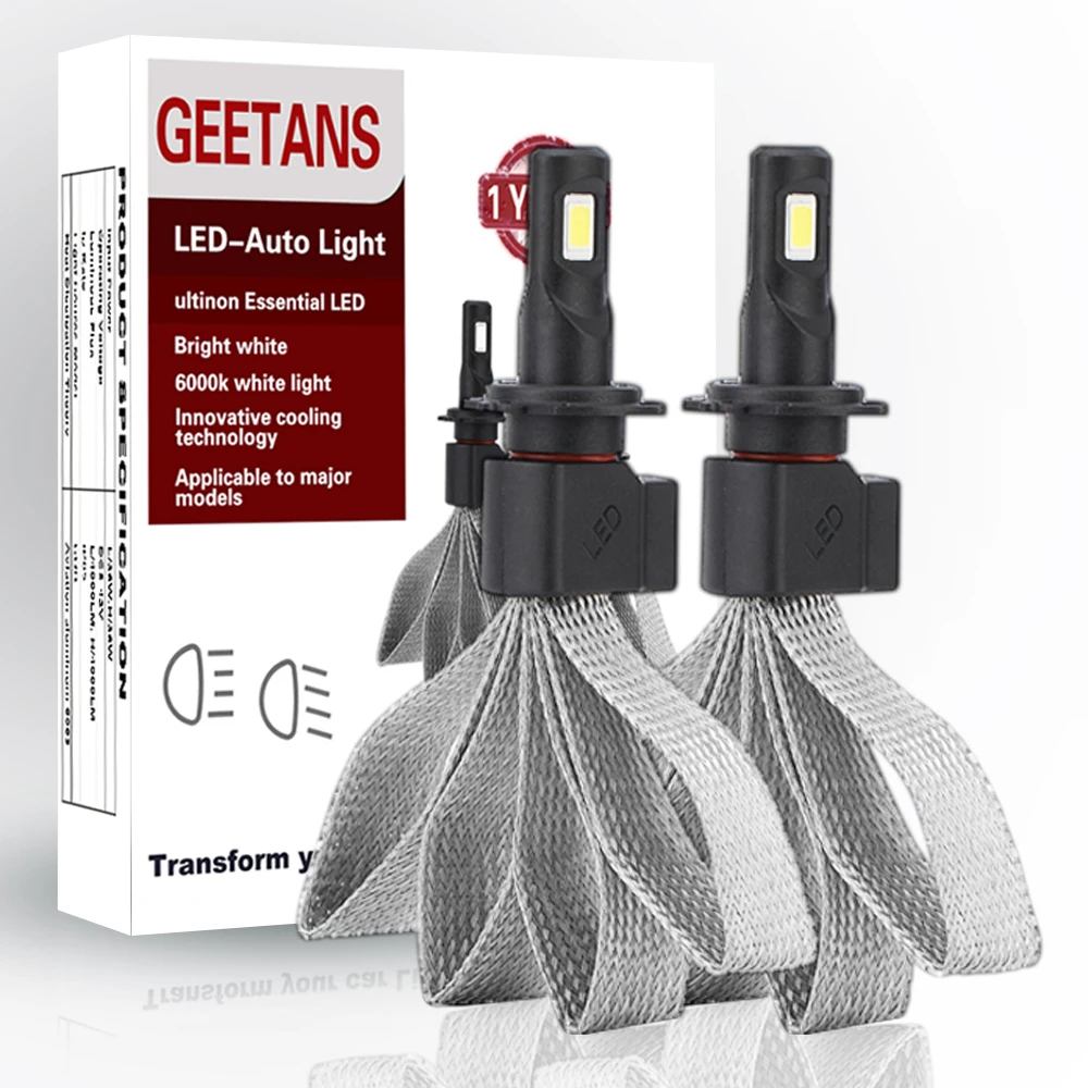 

H4 H11 H7 H1 LED HB2 9005 9006 HB4 HB3 H3 H8 H9 880 881 Headlight Bulbs Car fog lights 12V 6000K Running Auto Head Lamp CJ