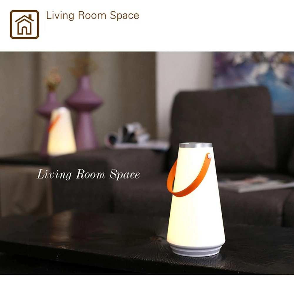 Творческий USB Перезаряжаемые Портативный Фонари сенсорный выключатель Палатка