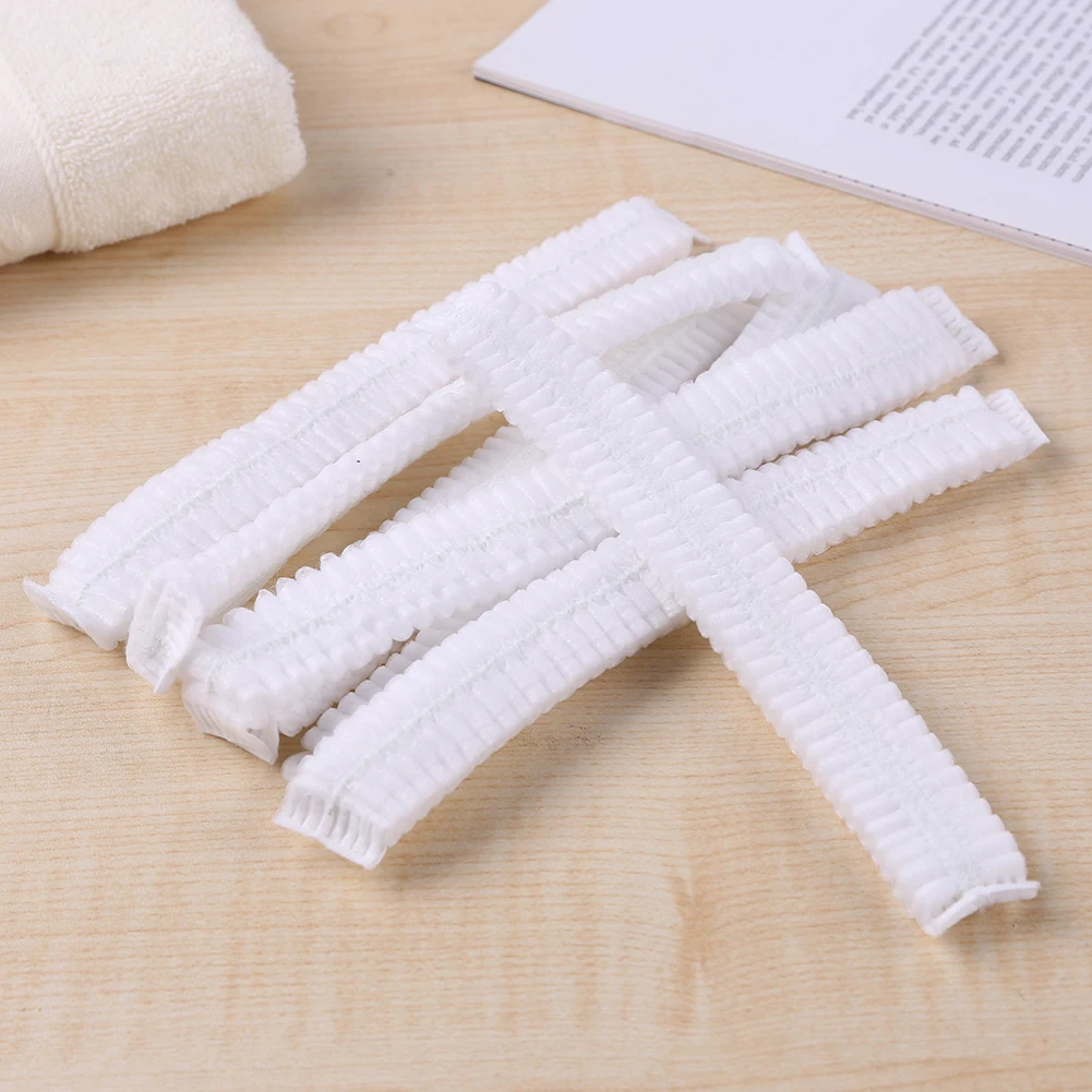 

8pcs Disposable Microblading Non Woven Fabric Sterile Hat Catering Net Caps Makeup Disposable Hair Net Caps