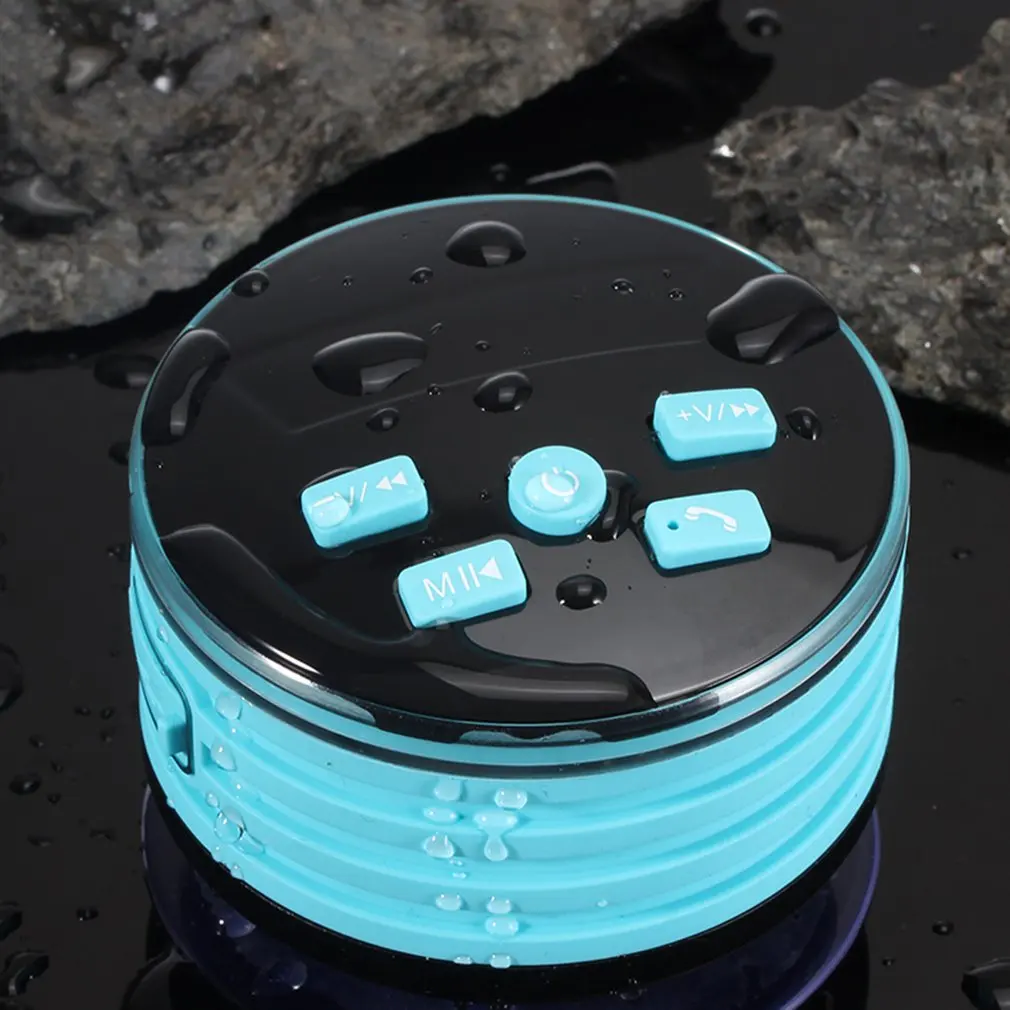 IPX7 водонепроницаемый беспроводной динамик с fm-радио Встроенный микрофон