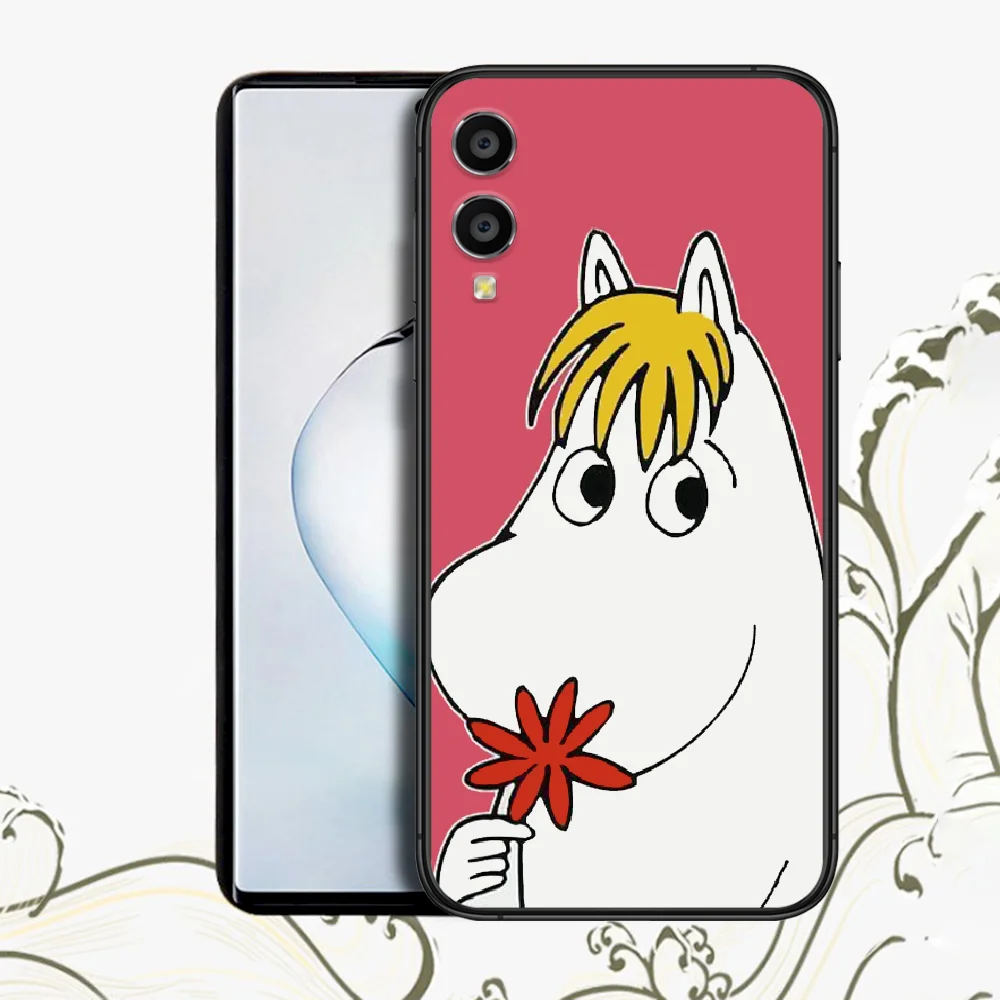

M-Moomining Cute Hippo Huawei Honor 6A 7A 7C 8 8A 8X 9 9X 10x 10 10i 20 30 30i Lite Pro Play For Phone Case black Waterproof