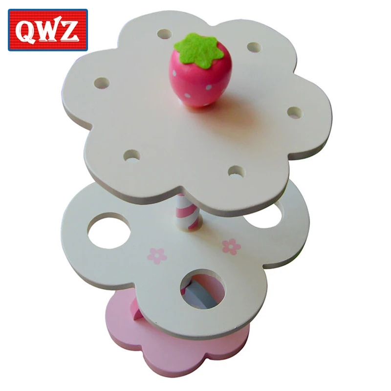 Деревянная модель QWZ мини-мороженое конфеты домик развивающие игрушки кухонные