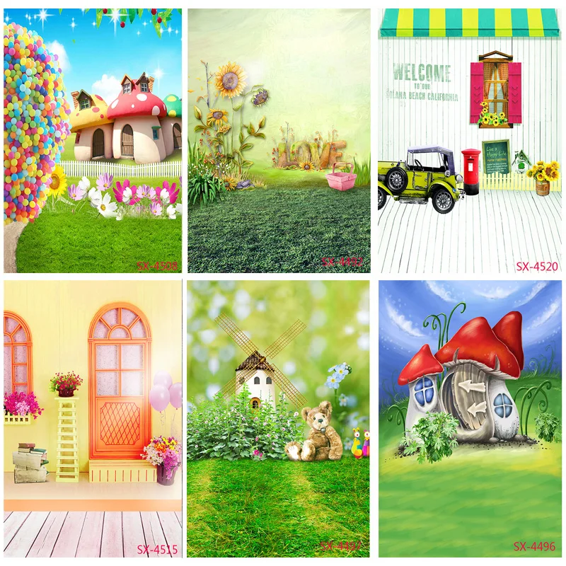 

Задние фоны для фотографий в день рождения детей новорожденных портретный фон для фотосъемки с изображением вечерние студия Photocalls реквизи...