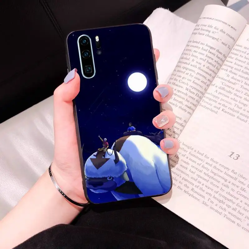 

Avatar The Last Airbender Phone Case Black Cover For Huawei P10/20/30/40/20Pro/30Pro/30Lite/40Pro NOVA3/3E/3i/7SE Cases