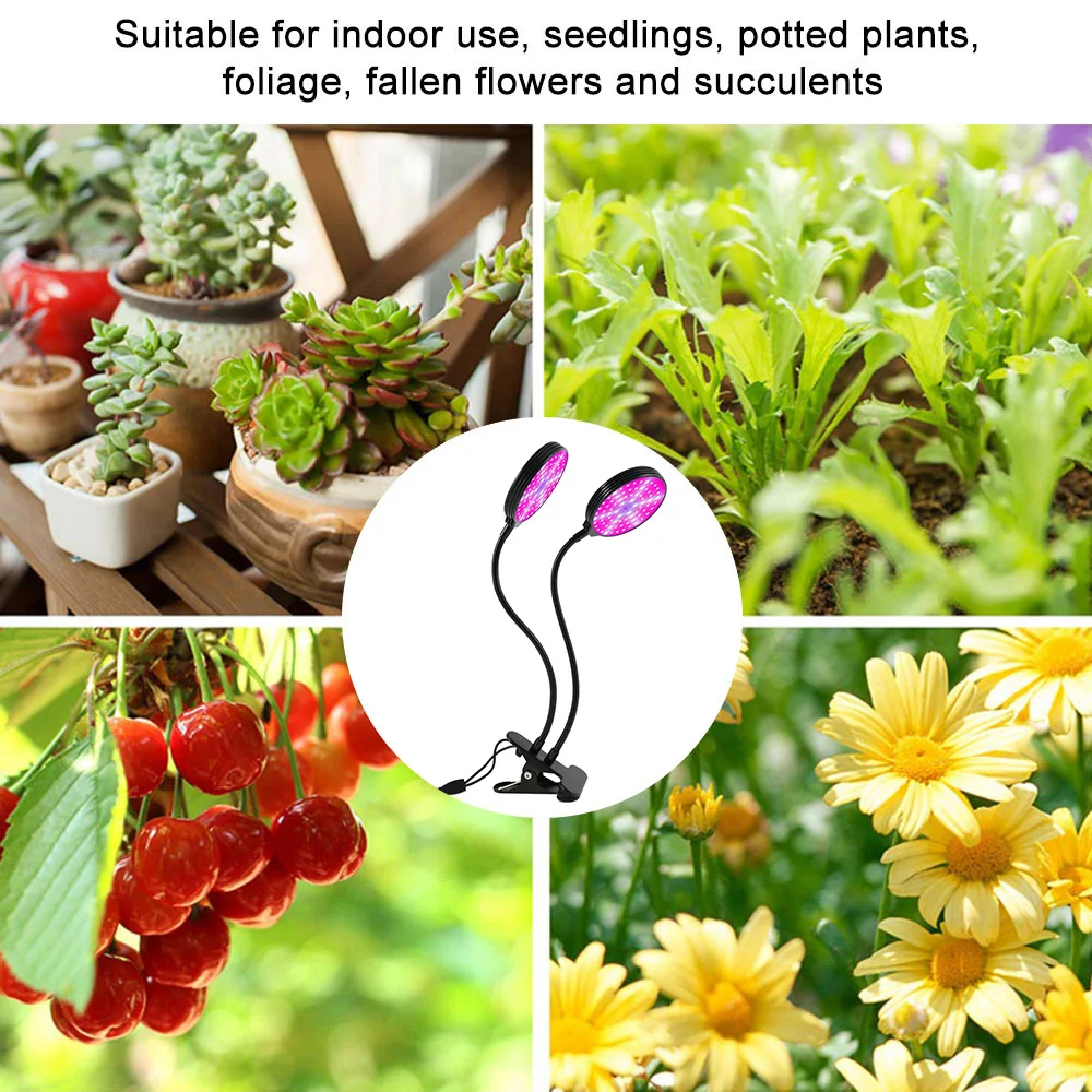 

Full Spectrum Phytolamps DC5V USB LED Grow Light With Timer Control Desktop Clip Phyto Lamps For Plants Flowers Grow Indoor