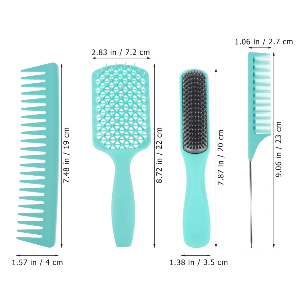 

1 Set Hair Styling Combs Wet and Dry Dual Use Wide Toothed Comb Row Comb