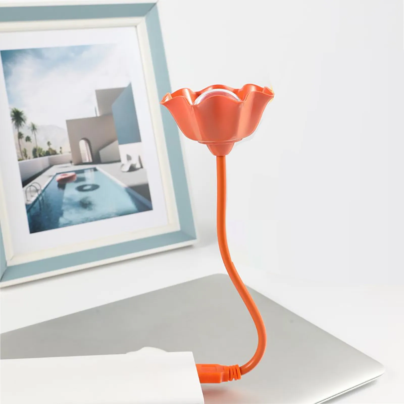 Порт able Радужный закат живой фон атмосферный проектор лампа USB порт солнце