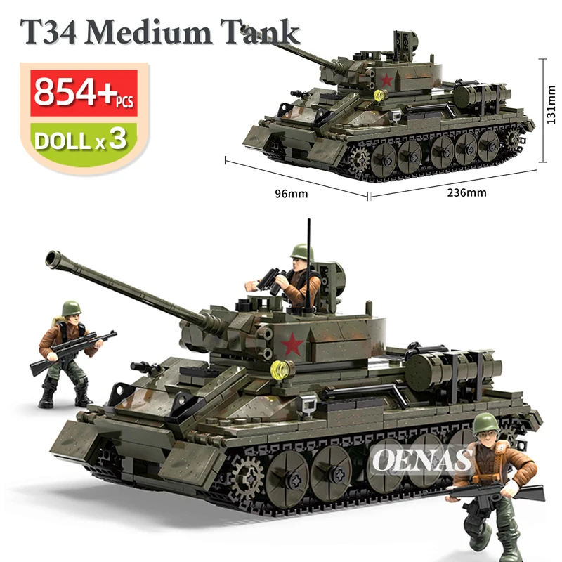 Военный Страйкер времен Второй мировой войны T34 M4 M26 тяжелый средний танк модель