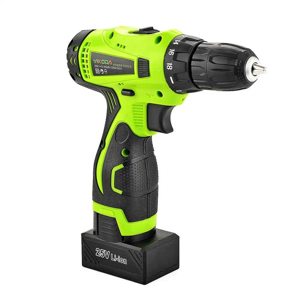 25 в Беспроводная ручная дрель перезаряжаемая отвертка электрическая одна