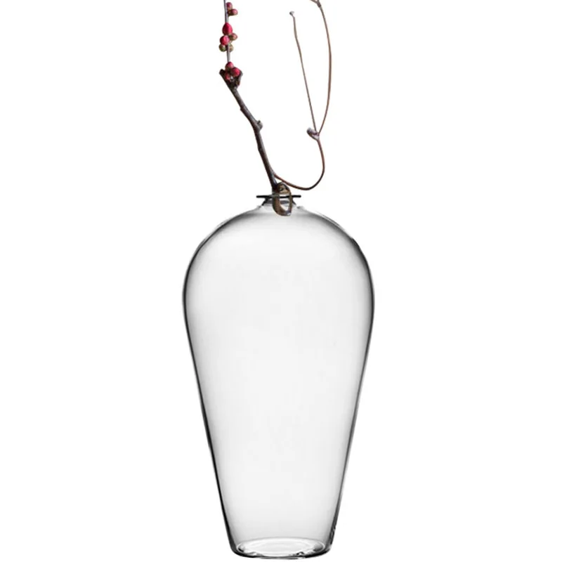 Стеклянная Цветочная ваза в японском стиле традиционном китайском Современная