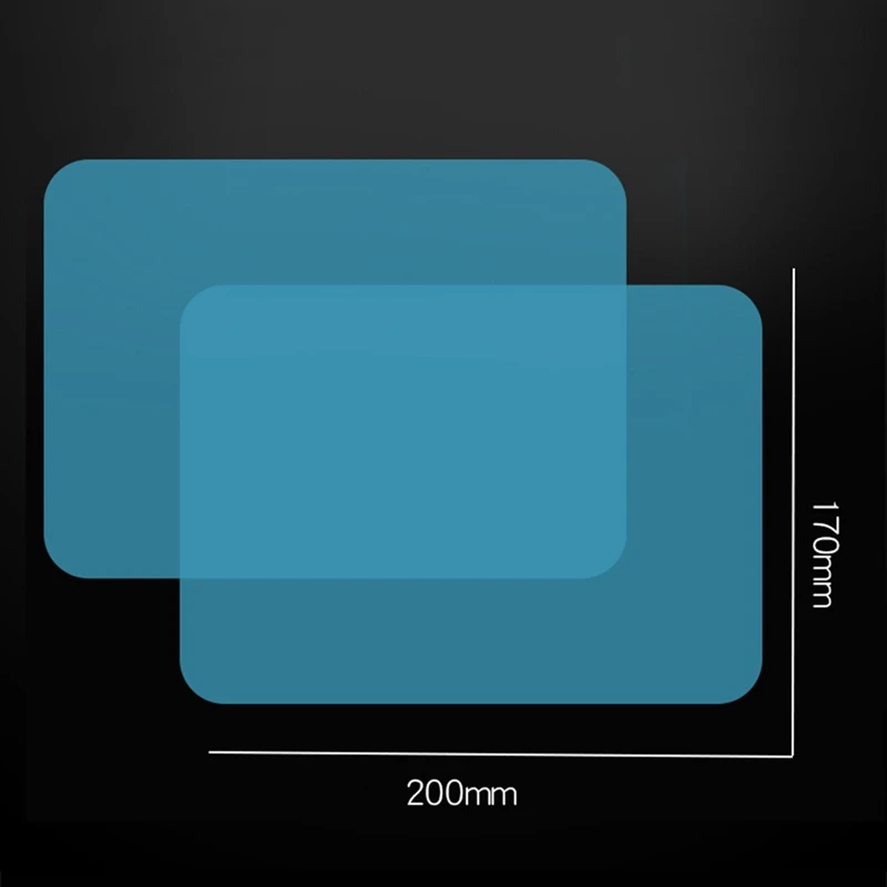 Автомобильное зеркало заднего вида зеркальная защитная пленка анти-туман