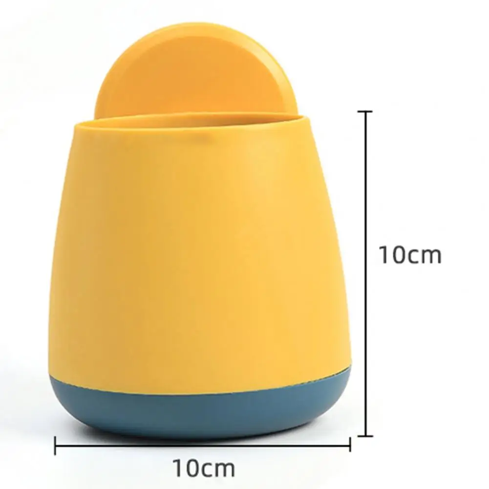 

Toothbrush Holder Punch-free Wall Mount PP Home Self Adhesive Toothbrush Stand Tooth Brush Container Storage Rack for Bathroom