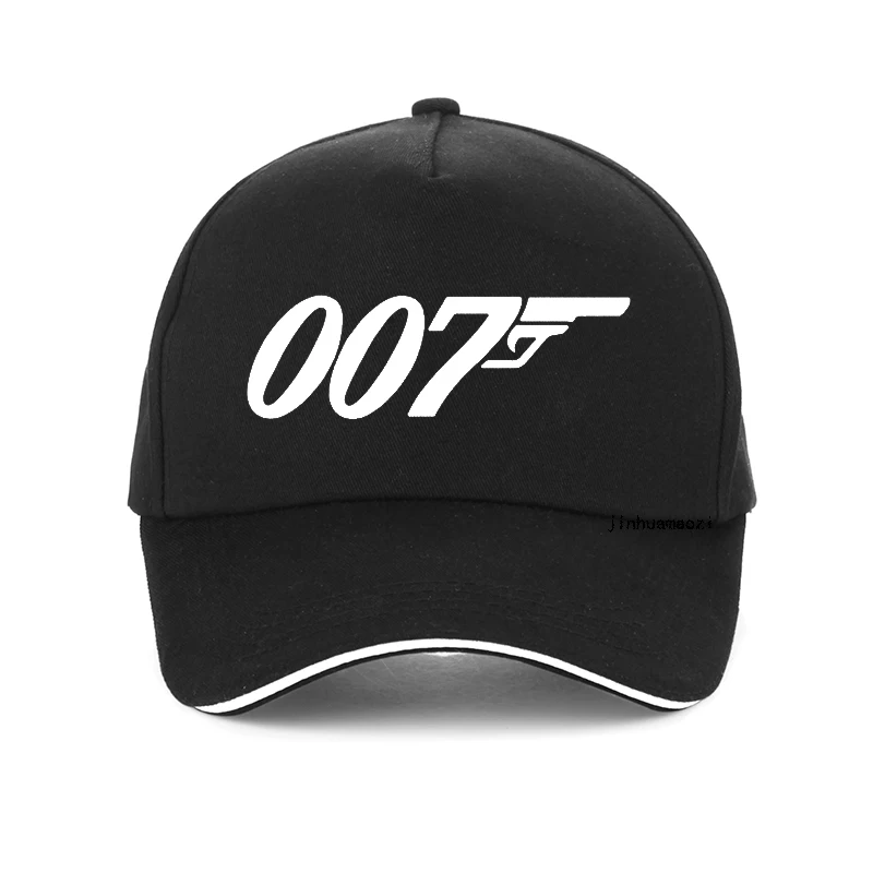 

classic movie James Bond 007 Print Baseball Cap Funny Design Men Women Summer hat Adjustable Snapback hat Dad caps gorras