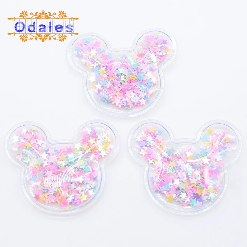 8 шт. блестки вышивка нашивки для головы мышки шитья обувь сделай сам заколки