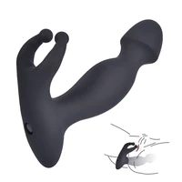 prostate massager vibrating anal plug 10 vibration modes clitoral stimulator anal vibrator with cock ring sex toy for couples