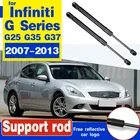 2 шт. автомобиль передний капот автомобиля Поддержка s Shock газовая пружина подъемника Поддержка газовом распорком, опора бар для Infiniti G25 G35 G37 2007-2013 стойки стержень