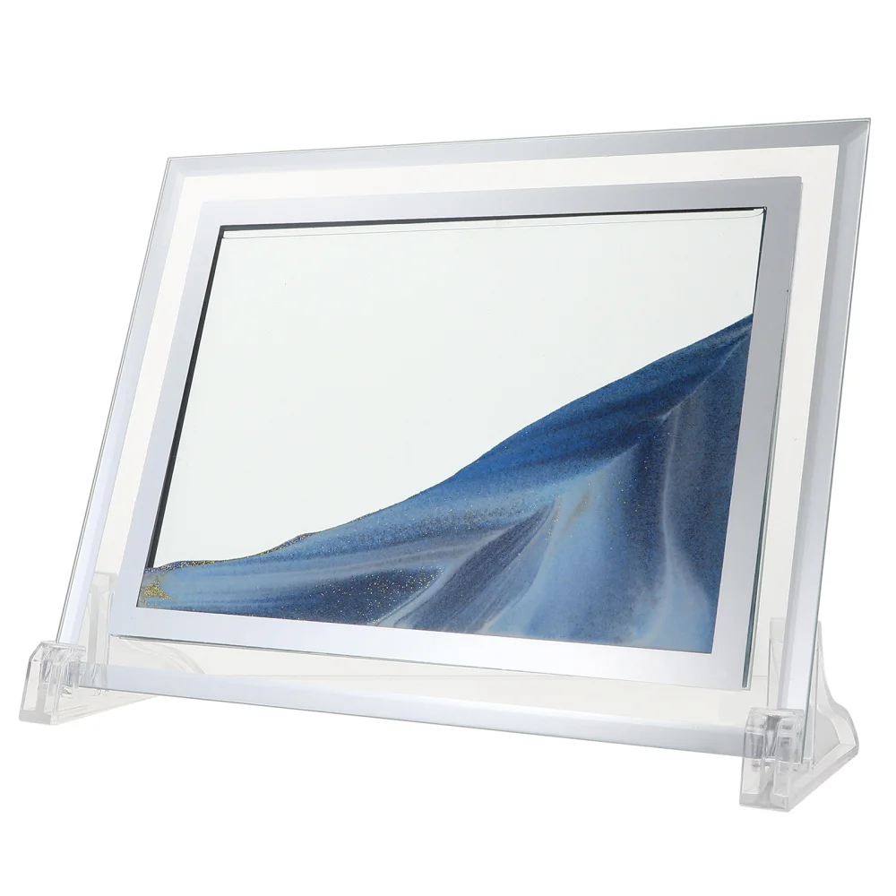 

Glass Quicksand Photo Frame Certificate Picture Frame Picture Holder for Home