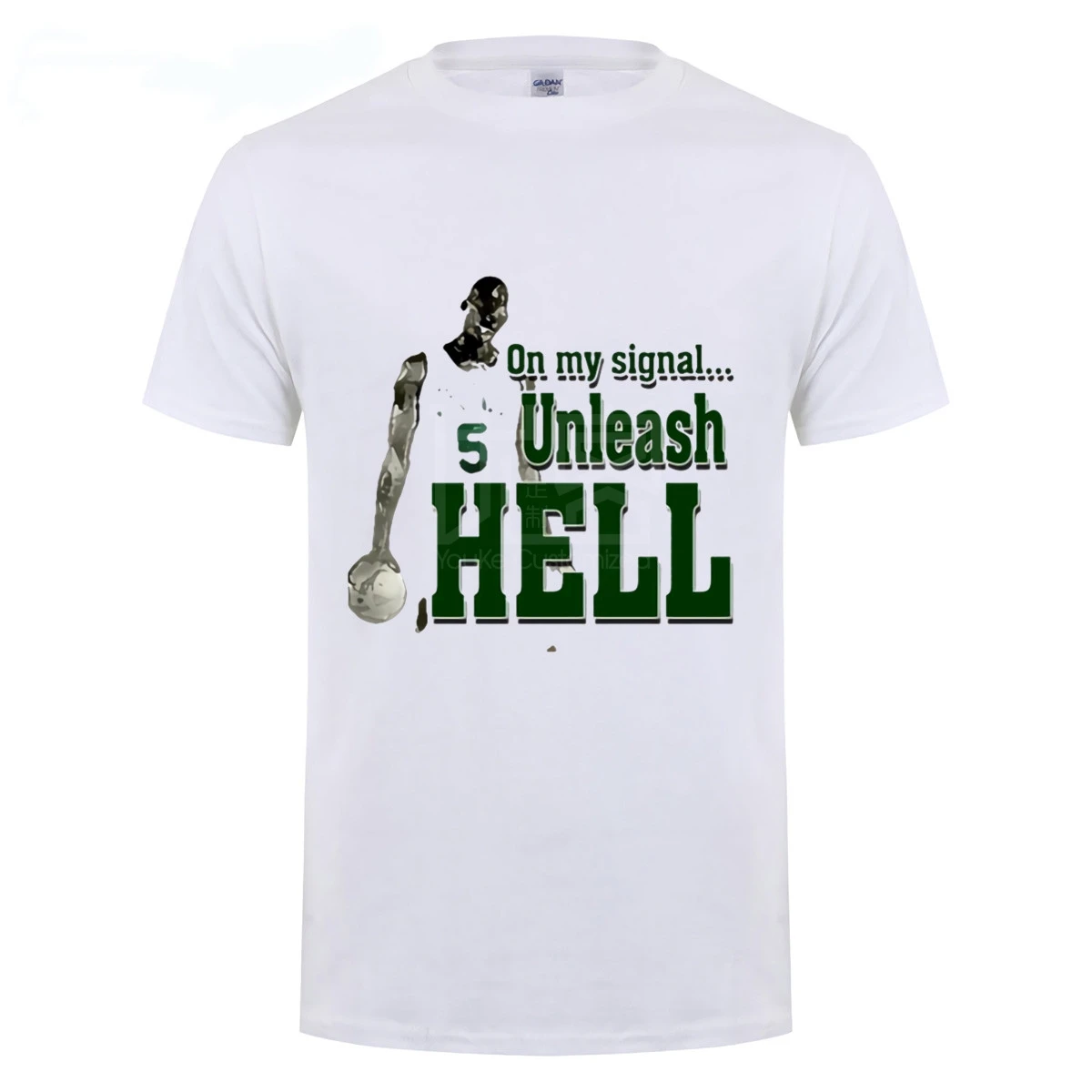 Бостон Селтикс футболка раскрыть ад Гладиатор пародия Кевин Гарнетт футболки |