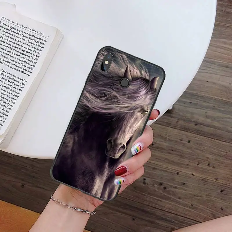 

Horse Running Steed high quality Phone Case For Xiaomi Redmi note 7 8 9 t k30 max3 9 s 10 pro lite