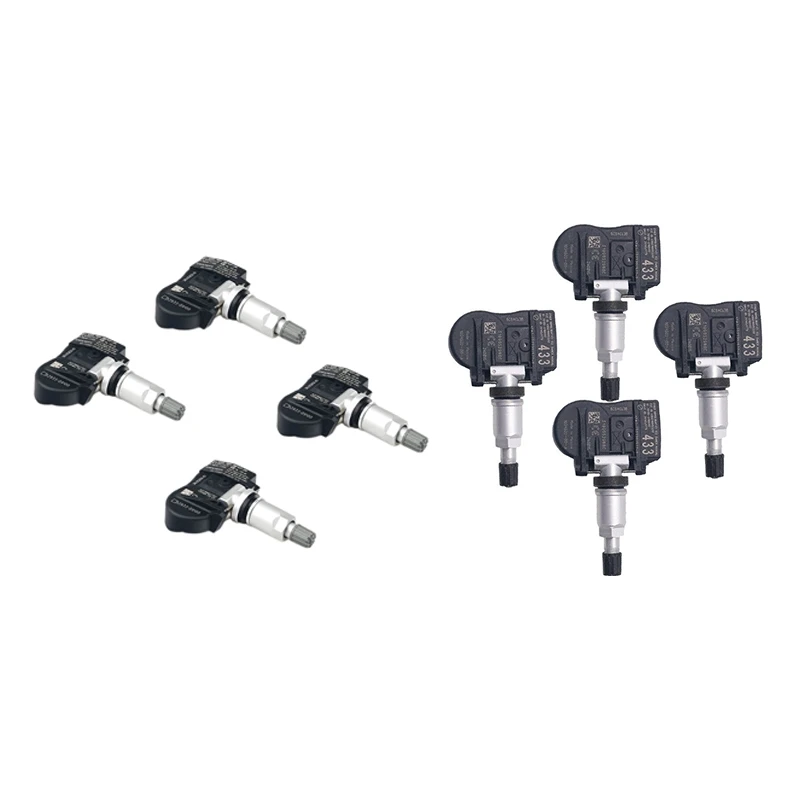 

8 Pcs TPMS Tire Pressure Monitor Sensor System 433Mhz, Fit For Kia & For Tesla