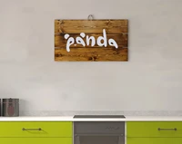 bk home panda design wood pallet table