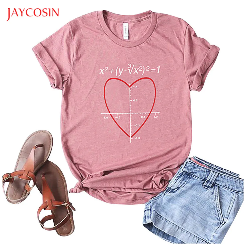 Новое поступление от Jaycosin женская футболка 2020 летняя хлопковая Повседневная