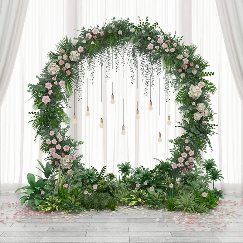 DD 5 uds soporte de fondo Clip globo Garland conexi&oacute;n decoraci&oacute;n Clip transparente conveniente Durable de la decoraci&oacute;n de la boda Clips en la Base-3