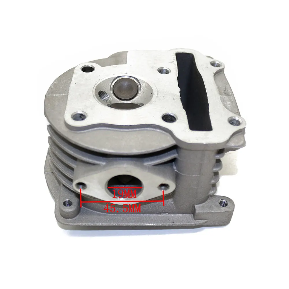Производительная головка цилиндра в сборе для скутера 139QMB мопеда 50cc GY6 двигатель