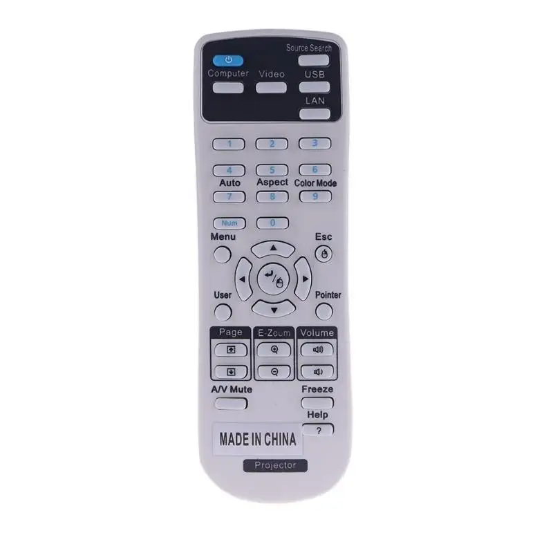 

Projector Remote Control Replacement for EPSON 1599176 EX3220, EX5220, EX5230, EX6220, EX7220, 725HD, 730HD