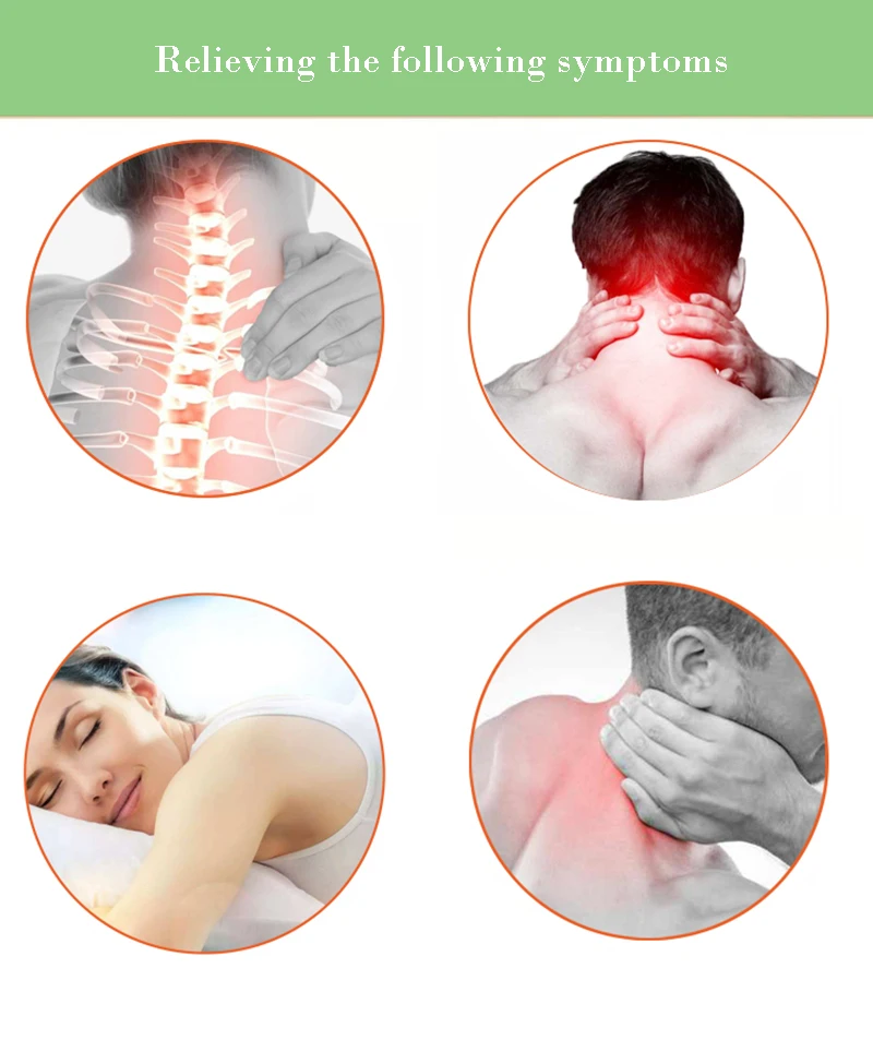 Натуральный турмалин Массажная подушка для шеи задняя талия дальняя