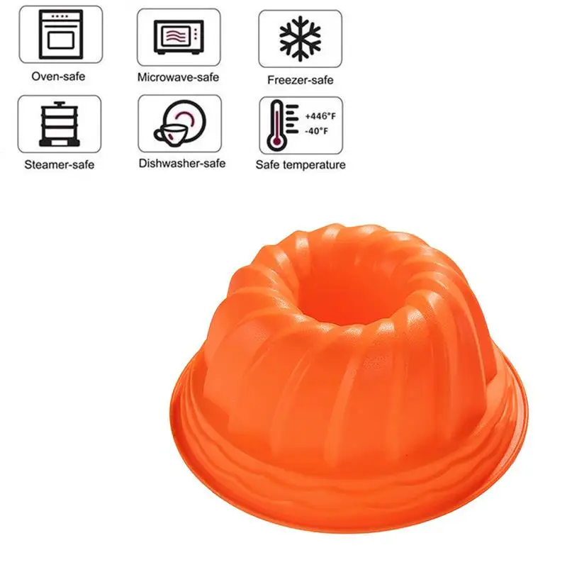 Силиконовая форма для торта в виде тыквы стандартная выпечки инструменты тортов