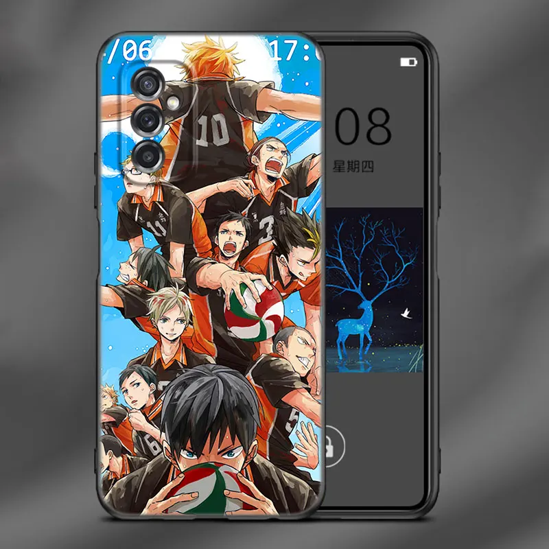 Anime Haikyu Case For Samsung Galaxy M11 M12 M21 M51 M52 M32 5G M30 M31 S Note 10 Lite 20 Ultra J2 J6 J8 2018 J4 Plus Cover images - 6
