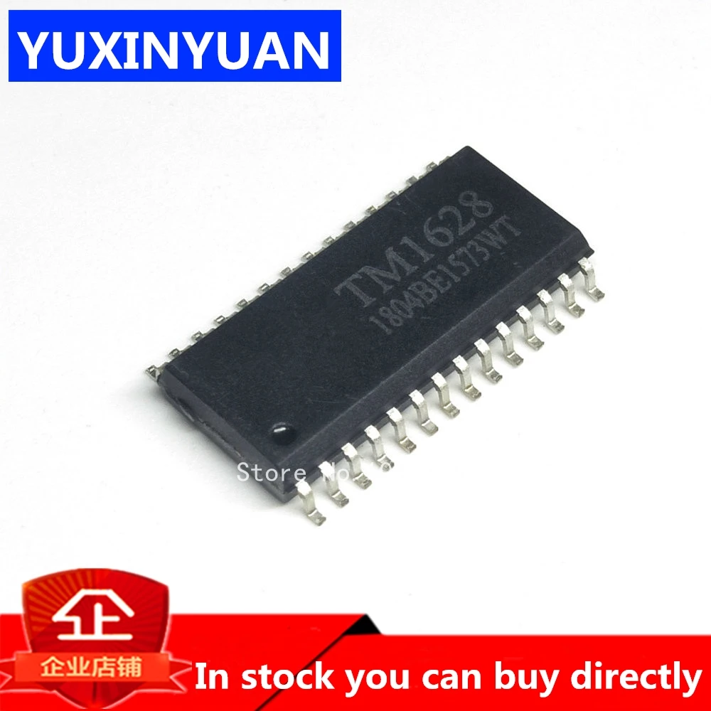 TM1628 СВЕТОДИОДНЫЙ Драйвер IC 1628 соп 28 SMD цифровой дисплей оригинал A2125 1 шт./лот|led driver