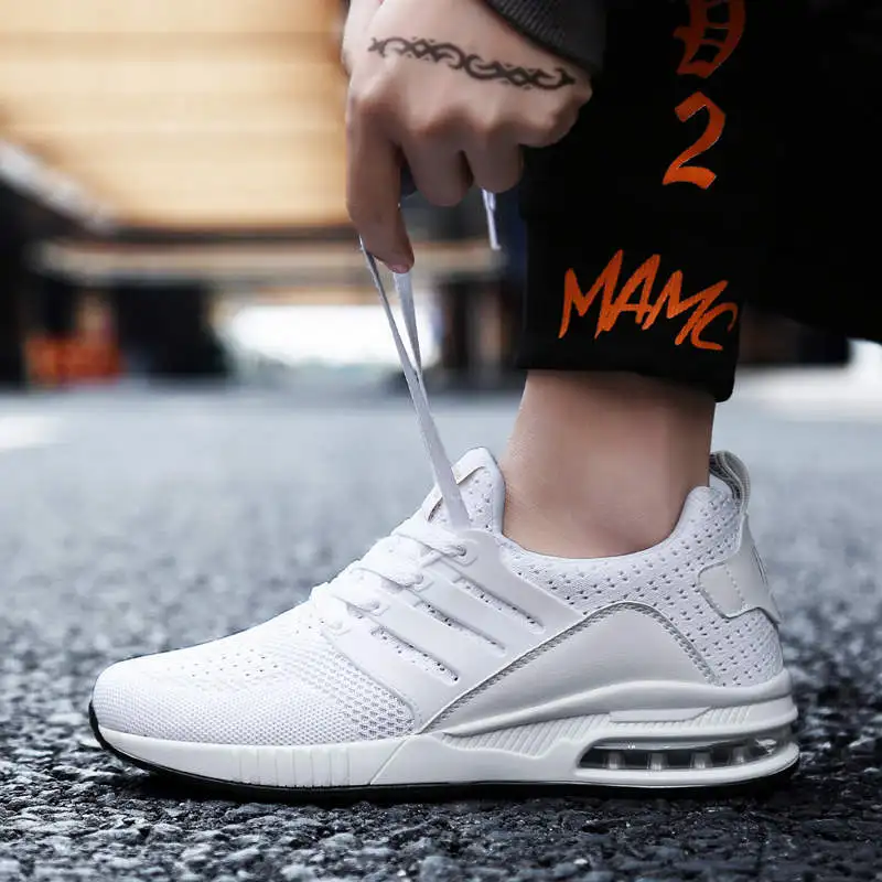 

Rhinestones Sports for Men Number Red Sneakers Height Increasing Sneakers Man Sport Net New Men's Running Sneakers Tennis 342G