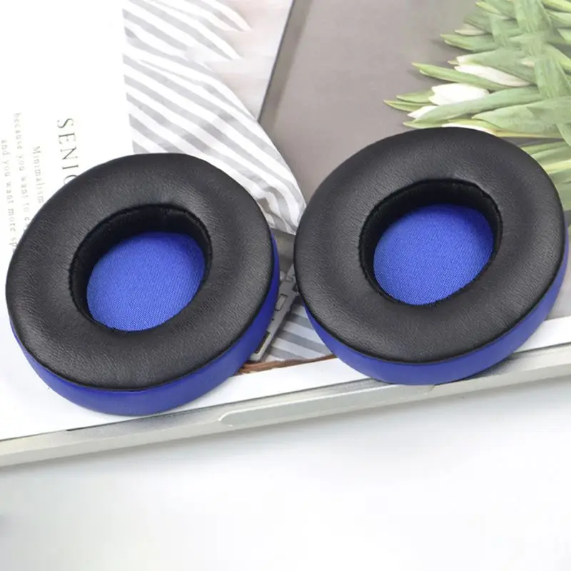 

Two Colors Foam Ear Pads Cushions For Solo2 2.0 3.0 wireless Headphones Earpads R9CB