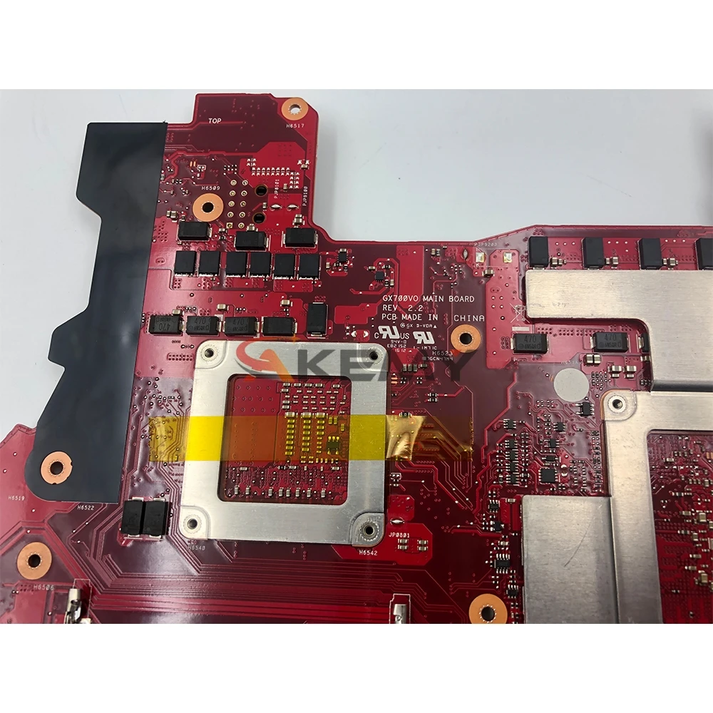 

SAMXINNO GX701VO Motherboard For Asus ROG GX701 GX701V GX701VO Laotop Mainboard with I7-6820HK GTX 980M/8G