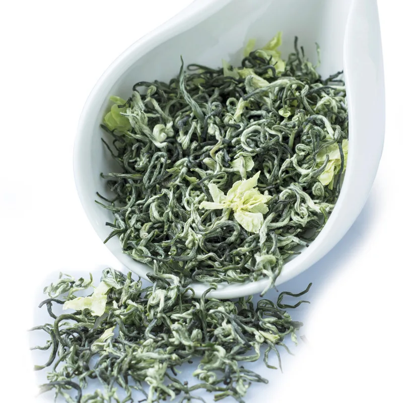 2019 New Tea Premium Bitan Level Snow Jasmine Tea Fragrance Self-Produced and Sold Wholesale Bulk Tea