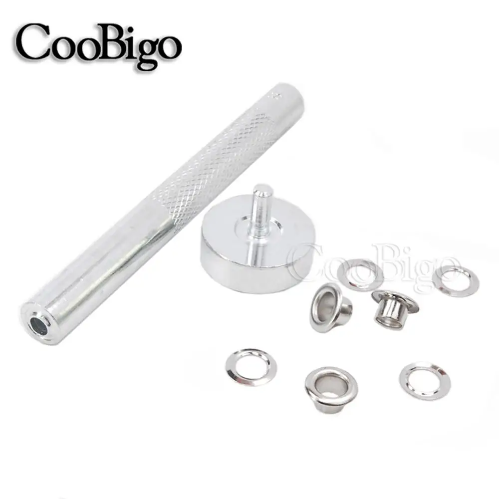 Металлические цветные Люверсы с отверстием для втулки 5 мм 500 шт. | Дом и сад