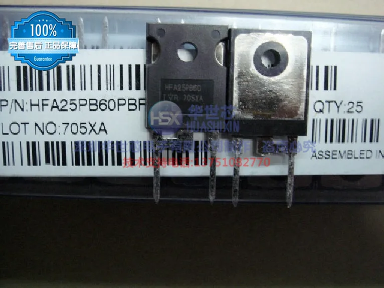 HFA15PB60 HFA25PB60 Соединенные Штаты Международный ректификатор/детектор Мощность