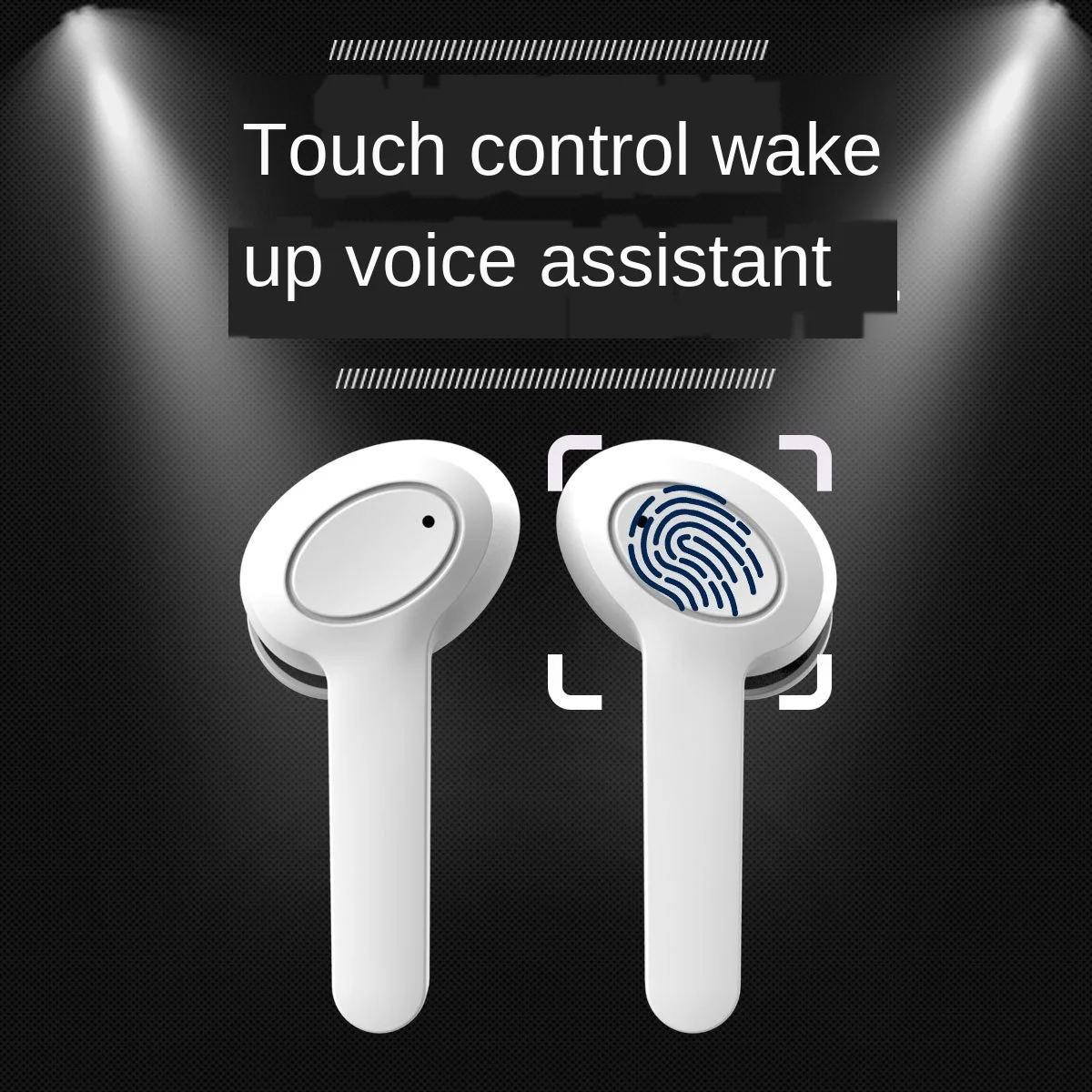 TWS S9 Bluetooth гарнитура с сенсорным управлением водонепроницаемый двойной микрофон