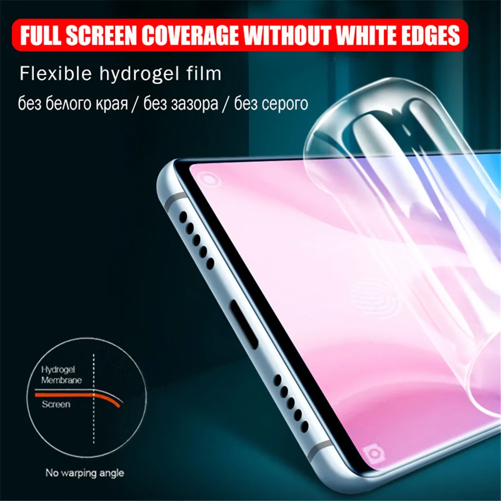 3in1 Hydrogel Soft Film For Samsung M31 M31S Screen Camera Lens Protector Samsun galaxy M30S M21 M11 M51 Safety Not Glass | Мобильные