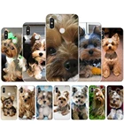 Прозрачный чехол с собакой йоркширского терьера для Xiaomi Redmi Note 4X 5 6 7 8 9 Pro Max 8T 5A Prime